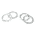 thumbnail image 6 of 1.9 Inch Silver Aluminum Alloy Replacement Wheel Beadlock Rings for Traxxas 1/10 Scale RC Car, 6 of 8