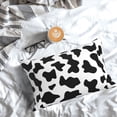 thumbnail image 3 of Salouo Milk Cow Pattern Pillow Cases,1PC Pillow Covers with Envelope Closure Decorative Pillow Case for Bed Couch,Pillows Not Included-16"x24", 3 of 6