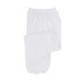 thumbnail image 2 of Jerzees Mens NuBlend Elastic Bottom Sweatpants, XL, White, 2 of 2