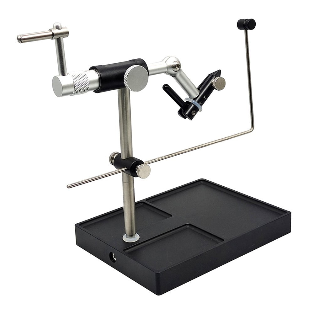 Fly Tying Vise Tying Fishing FliesJig Lures Fly Tying Tool Bobbin Holder Rotary