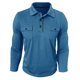thumbnail image 5 of pstuiky camisas de manga larga para hombre, Camiseta informal de manga larga con botones y bolsillos dobles para hombre Tops de hombre l, 5 of 6