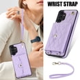 thumbnail image 2 of Samsung Galaxy A13 RFID Para Que Bloquea la Funda Protectora para Billetera Funda con Tapa Magnética Bolsillo con Múltiples Ranuras para Tarjetas con Correa para el, 2 of 7