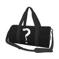 thumbnail image 1 of ZICANCN Fantasy Question Mark Pattern Travel Duffle Bag, Sports Tote Gym Bag Weekenders Bags for Women Men, 1 of 8