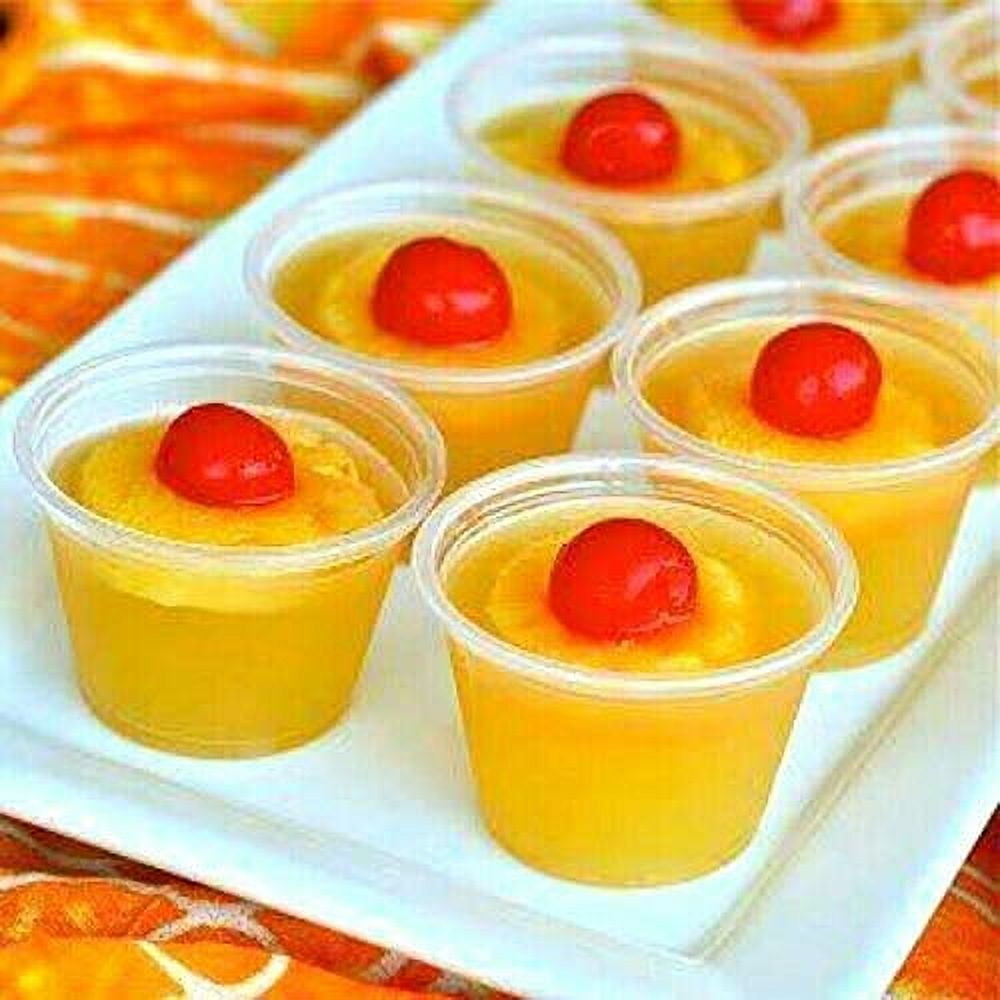 Pineapple Halal Gelatin Dessert Jell-O 3.oz each - Pack of 6 - جيليه الأناناس حلال