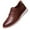 Cognac, variant on Marc Joseph New York Men's Cloud Street Hands Free Technology Oxford, Black, 10.5