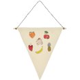 thumbnail image 4 of 2 Pcs Broche Badge en Toile Beige Bannière Pendentif pour Épingles de Collection et Designs DIY, 4 of 8