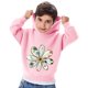 thumbnail image 3 of Sudadera con capucha para bebé, niño y niña, sudadera informal con estampado para bebé, regalo para niña, blusa, 3 of 5