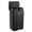 Black, variant on 16 Gal/60L Dual Compartment Step Trash Can, Stainless Steel Recycling Bin, Soft Close, 2 Inner Buckets, Black