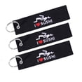 thumbnail image 4 of LLavero de cadena de moda, llaveros de lanzamiento, Bijoux para motocicletas y coches, bordado personalizado, 3 uds., 4 of 4