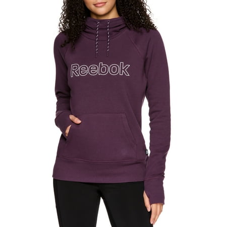 Reebok Womens Essential French Terry Hoodie with Pocket, Sizes XS-XXXL