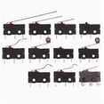 thumbnail image 1 of 10pcs Kw11-3z 5a 250v Micro Switch Microswitch 3 Feet Limit Switch With Wheels, 1 of 4