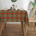 thumbnail image 3 of Rectangle Table Cloth, Clan Chattan Tartan Resistant Washable Tablecloth Decorative Table Cover for Dining, Indoor and Outdoor, 3 of 6