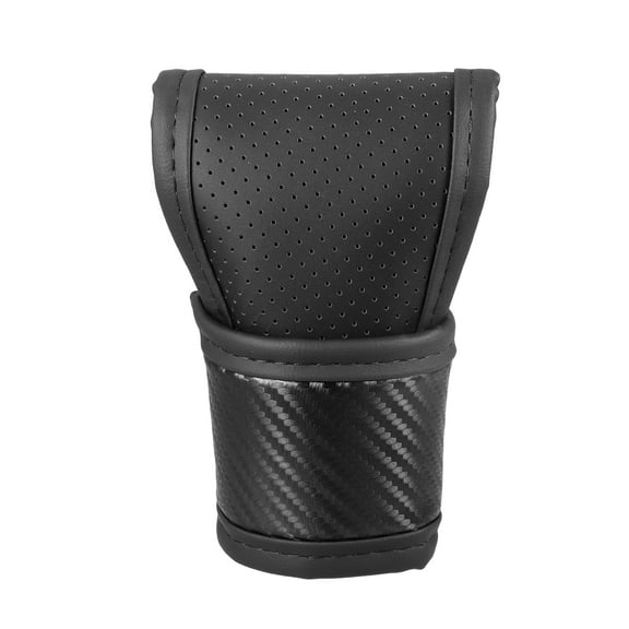 Universal Car Shift Knob Cover Automatic Car Knob Gear Sticky Protector Breathable Black