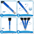 thumbnail image 4 of Diamond drill bit 6mm, BRSCHNITT diamond hole saw drill bit, used for ceramic tiles, granite and marble, hexagonal handle dry drilling diamond core drill bit set, 4 of 7