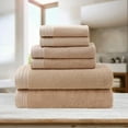 thumbnail image 4 of LSLJS Ultra Soft Bath Towels, Pack of 6 Towels Set, 2 Bath Towels, 2 Hand Towels, 2 Towels, Microfiber Highly Absorbent Towels for Bathroom, Lightweight Quickly Drying Bathroom Towels Set, 4 of 7