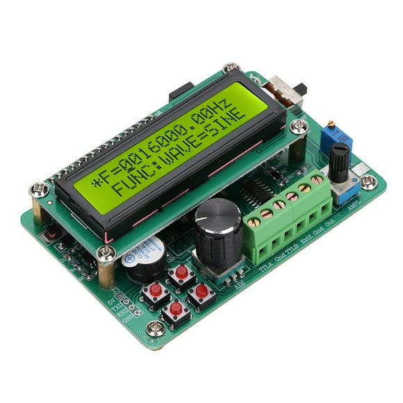 Function Generator Module, FY1005S Series DDS Function Signal Generator, Full Frequency Signal Generator, Sine Triangle Square Sawtooth Waveform Function Signal Generator Module