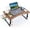 Retro Brown, variant on Laptop Desk for Bed, Height Adjustable Laptop Bed Table, Foldable Portable Lap Desk Stand with USB/Storage Drawer/Cup Holder/Slot, Breakfast Tray for Working Reading Writing Eating