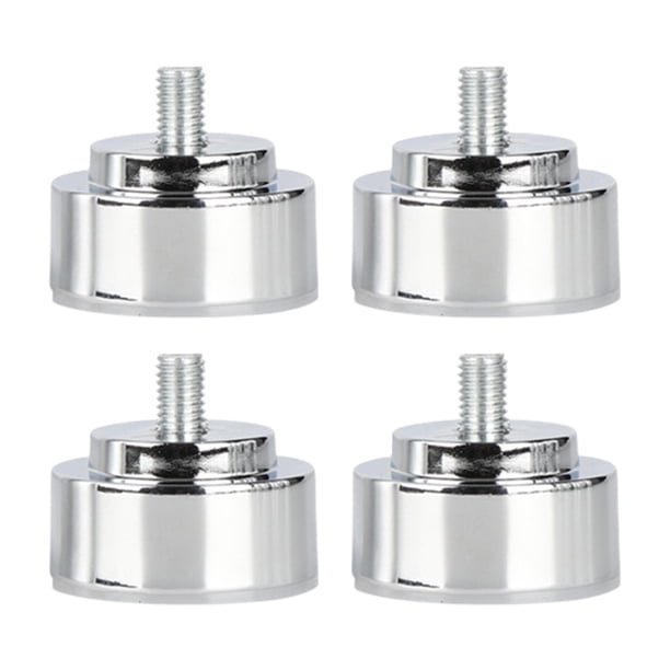 4 patas de soporte para muebles, patas de sofá resistentes, reemplazo de patas de mesa de aleación. Argenta 3cm