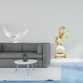 thumbnail image 2 of Escultura de ángel,Estatua de ángel para decoración del hogar,manualidades,color blanco,Figura de escritorio,Estante de estatua de caballo para escritorio,oficina,decoración del, 2 of 8