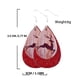 thumbnail image 1 of New Creative Double Drop-shaped Christmas Leather Earrings------Product code 78579, 1 of 2