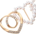 thumbnail image 3 of 6pcs Rhinestone Pearls Scarf Buckle Blouse Clasp Waist Buckle Shawl Ring Clip, 3 of 9