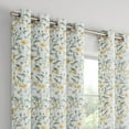 thumbnail image 6 of Eclipse Dutchess Botanical 100% Blackout Lined Curtains, Sheer Grommet (1 panel), 63" long x 50" wide, Flaxen, 6 of 6
