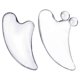 thumbnail image 1 of Placa de cuidado de masaje, herramientas Gua Sha, herramienta de masaje raspador, herramientas faciales Gua Sha, 2 uds., 1 of 8