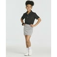 thumbnail image 5 of Real Essentials 4 Pack: Girls' Active Skirt Athletic Performance Skort - Tennis Golf Skirt with Bike Short Lining (4-16), 5 of 5