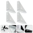 thumbnail image 4 of 4pcs Triangular Corner Brace Heavy Duty Angle Brackets Corner Braces Joint Angle Braces, 4 of 9