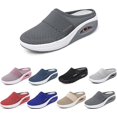 thumbnail image 1 of ZHAOCHENG Zapatillas ortopédicas para mujer con colchón de aire: zapatos casuales de malla transpirable y cómodos, zapatos ligeros para caminar para diabéticos, sandalias y zapatillas con plantilla., 1 of 5