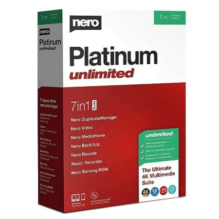 Nero: Platinum  Unlimited Perpetual Suite (Software) price history on PriceWatchPro