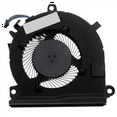 thumbnail image 3 of 2X Laptop CPU Cooling Fan DFS2000055K0T DC5V 0.5A 4PIN for Pavilion Gaming 15- L77560-001, 3 of 6
