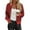 Fall Clothes Red, variant on Zip Up Jacket for Women Lightweight Windproof Bomber Jackets Fashion Plaid Printed Baseball Coat Boyfriend Loose Fit Outerwear