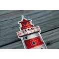 thumbnail image 4 of Counted Cross Stitch Kit Plastic Canvas Sea Story Lighthouse P-333 / SR-333 Needlework Red, 4 of 5