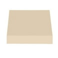 thumbnail image 2 of Awntech 3.375 ft New Yorker Fixed Awning Acrylic Fabric, Tan, 2 of 2