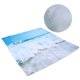 thumbnail image 4 of Cortina de ducha con gancho gratis Cortina de ducha impermeable para suministros de baño para el hogar 180x180cm, 4 of 5