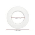 thumbnail image 2 of 10pcs Curtain Grommet Rings Eyelet Home Decoration Window Curtain Accessories Low Noise Drapery Eyelets, 2 of 7