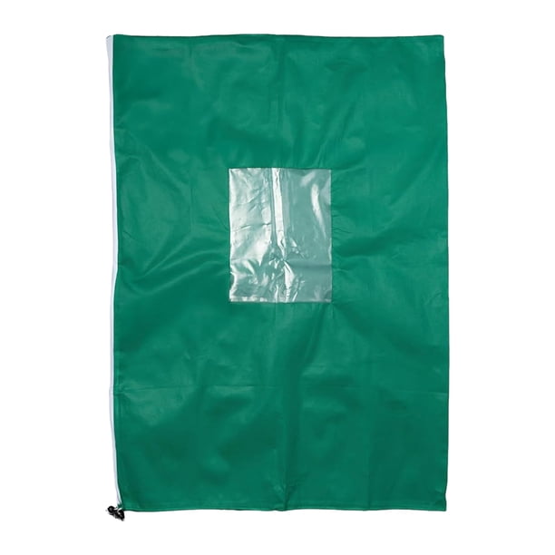 Funda protectora contra heladas para plantas, con ventana, cremallera y cordón ajustable, ideal para arbustos y árboles pequeños en exteriores.