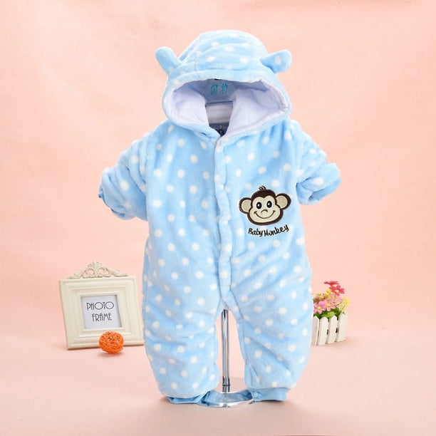 Ropa de bebé, incluso con punta de ola, bolsa de pies de oso, ropa de ha, ropa de polar coral, ropa de otoño e invierno, ropa de escalada, ropa de lunares
