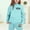 Mint Green, variant on Hoodie Outfits Set Fall 2 Pieces Long Sleeve Hoodie And Sweatpants Outfits Athletic Preppy Clothes