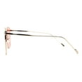 thumbnail image 4 of Womens Sunglasses Thin Square Gold Metal Frame Orange Lens UV 400, 4 of 4