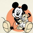 thumbnail image 3 of Disney - Mickey Mouse - Pup Love - Juniors Fitted Graphic T-Shirt, 3 of 5