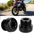 thumbnail image 3 of Oil Cover  Fuel  Engine Oil Cover  CNC Aluminum Alloy Car Modification Black Fit For G310R 2017-2019, 3 of 8