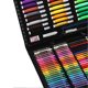 thumbnail image 3 of 150pcs Kids Painting Set Oil Pastels Watercolor Pen Crayon Colored Pencils DIY Art Supplies for Students Black Boxed, 3 of 4