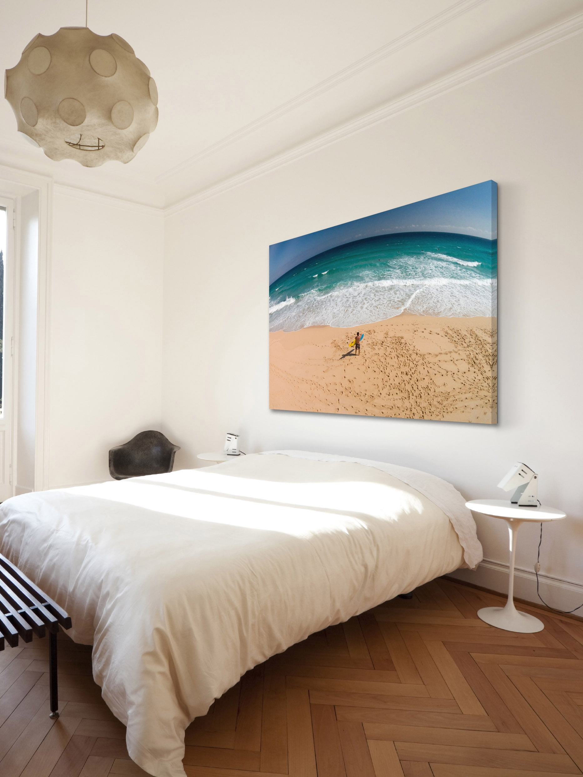 "Footprints" Painting Print on Wrapped Canvas