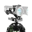 SOLOMARK Universele verrekijker mount - 1/4-20 voor stabiele verbindende verrekijkers - compatibel met de meeste statieven