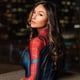thumbnail image 5 of Disfraz de superhéroe Spiderman para mujer y niña, para Halloween, para PS4, traje de Zentai, mono para adultos y niños, 5 of 5