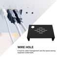 thumbnail image 4 of LNGOOR Universal Laptop Stands Monitor Stands Riser Keyboard and Mouse Storage Desk, 4 of 6