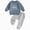 A79-Blue, variant on Kids Boy Fall Winter Dinosaur Printed Pants Set Toddler 6 12 18 24 Months 2T 3T 4T 5T Boys Sweatshirt Jogger Pants Outfit Green,18-24 Months