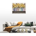 thumbnail image 3 of Farmhouse Sunflower Wall Art Sunflower Bathroom Pictures for Wall Rustic Flower Butterfly Bathroom Painting Canvas Prints God Says You Are Modern Artwork Decor for Bathroom Bedroom Living Room 16"x12", 3 of 6
